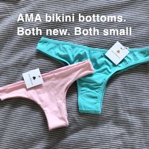 Ama bikini bottoms NWT